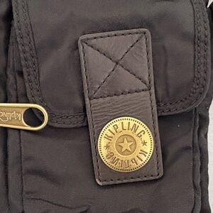 Kipling black waist bag